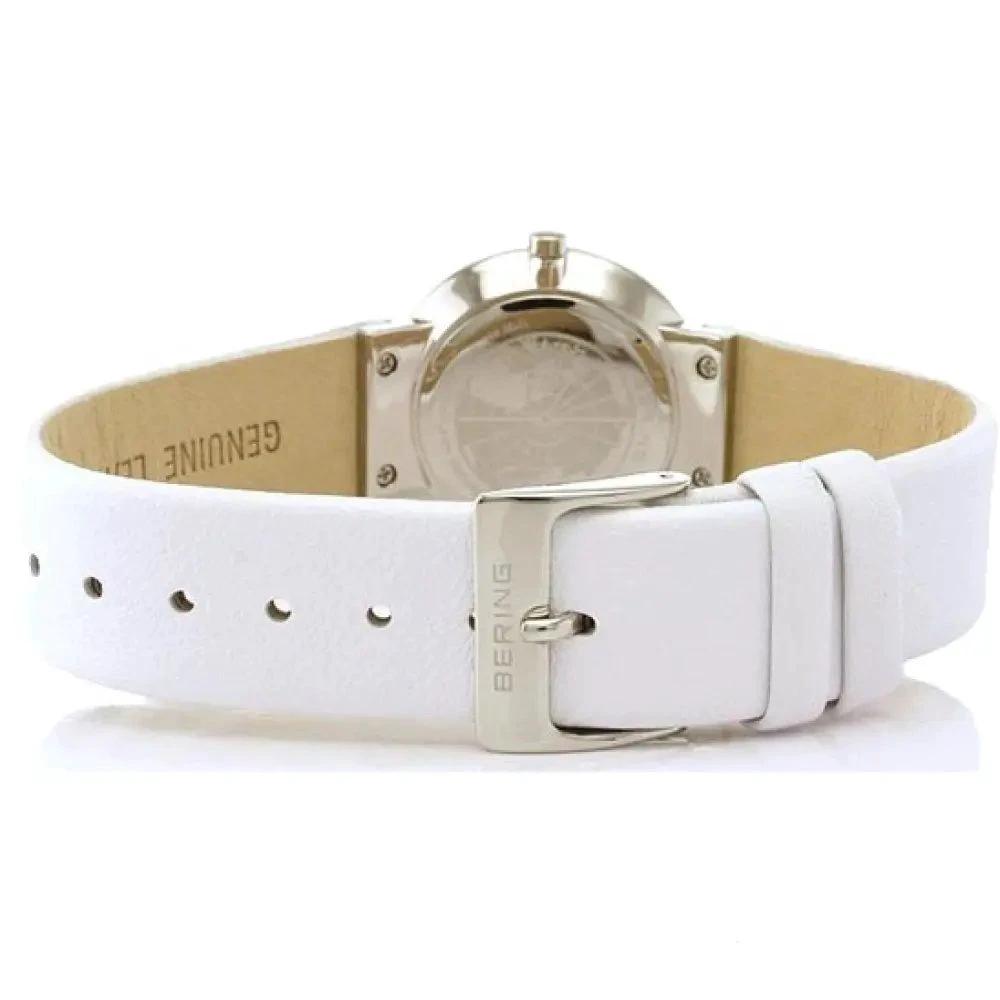 BERING White Fur Dress Watch by BERING