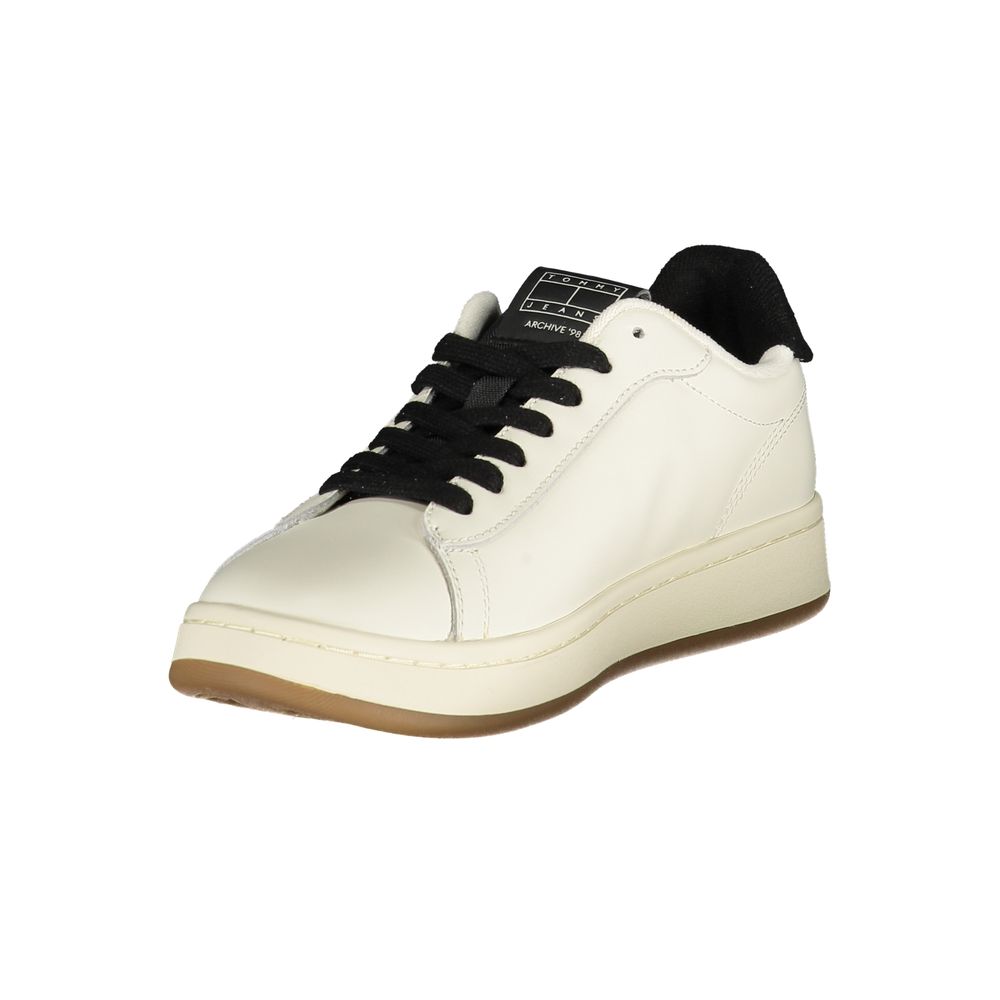Tommy Hilfiger Bianco Poliuretano Donna Sneaker by Tommy Hilfiger