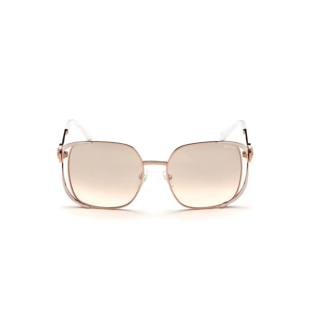 Guess Rose Gold Metal Sunglasses by Guess