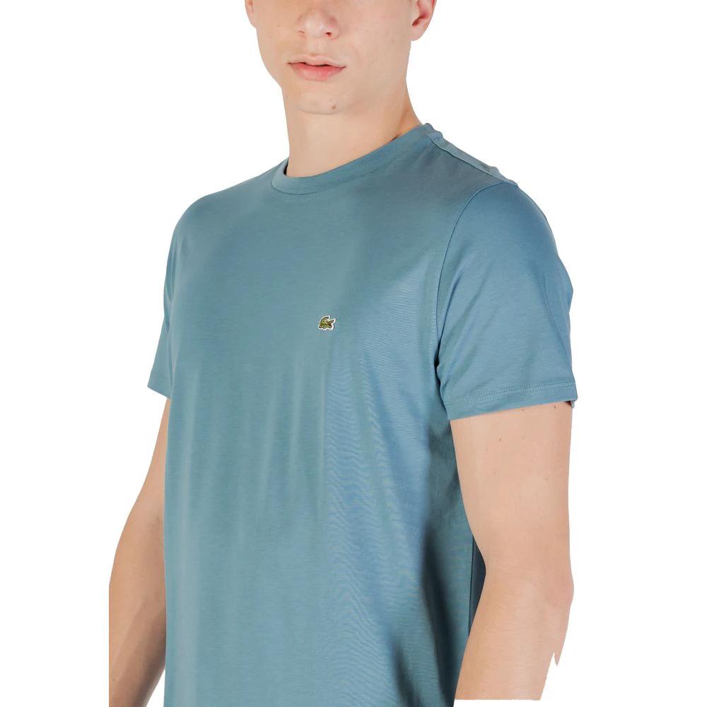 Lacoste Blue Cotton T-Shirt by Lacoste