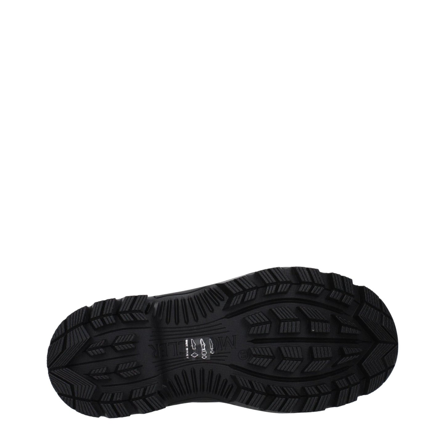 Moncler Black Cotton Ankle Boots