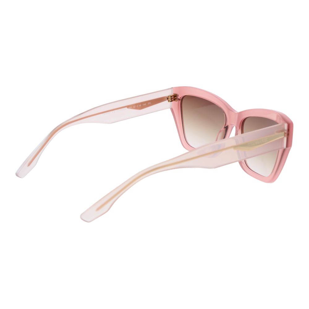 Lunettes de soleil Trussardi femme en acétate rose – TR-1064310