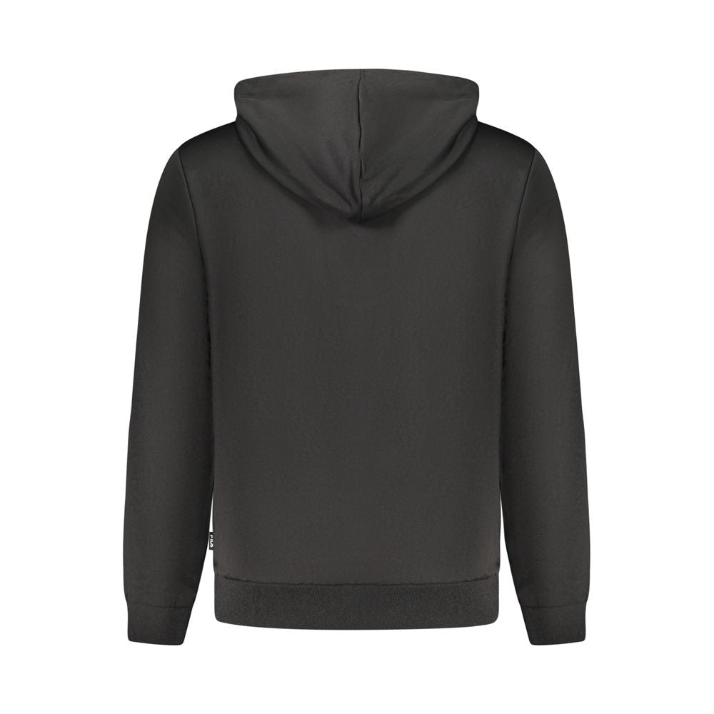 Sweat à capuche Fila homme en polyester noir – FI-41863