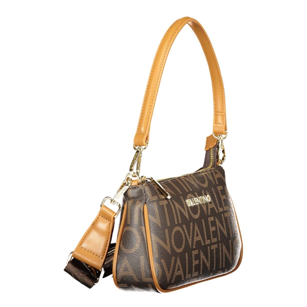 Valentino Brown Polyurethane Womens Bag