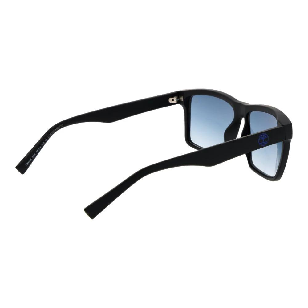 Timberland Black Stainless Steel Sunglasses by Timberland