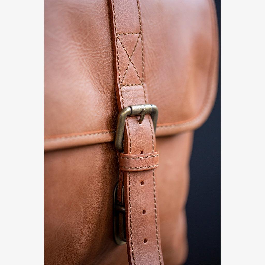 Roma Tanned Leather Camera Bag
