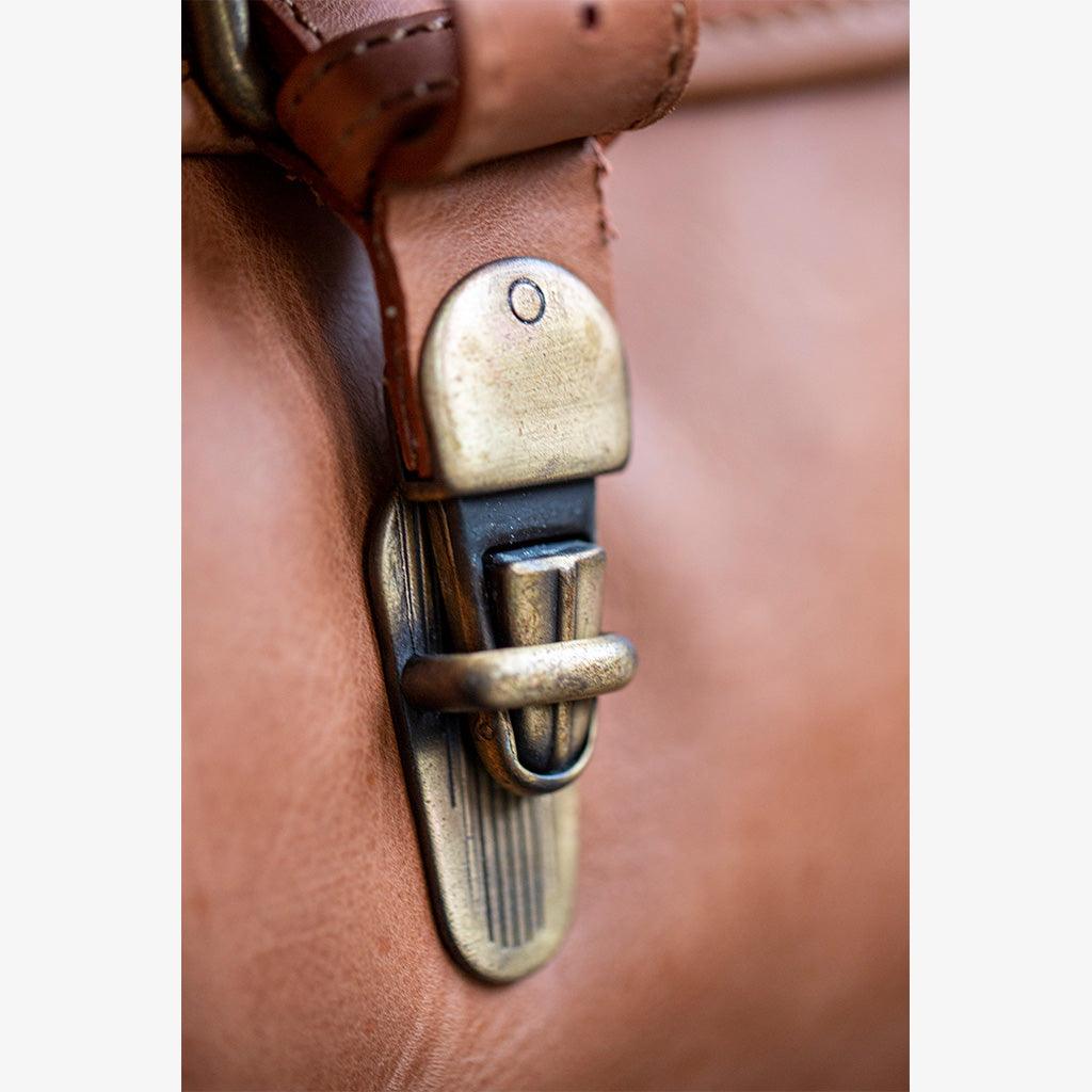 Roma Tanned Leather Camera Bag