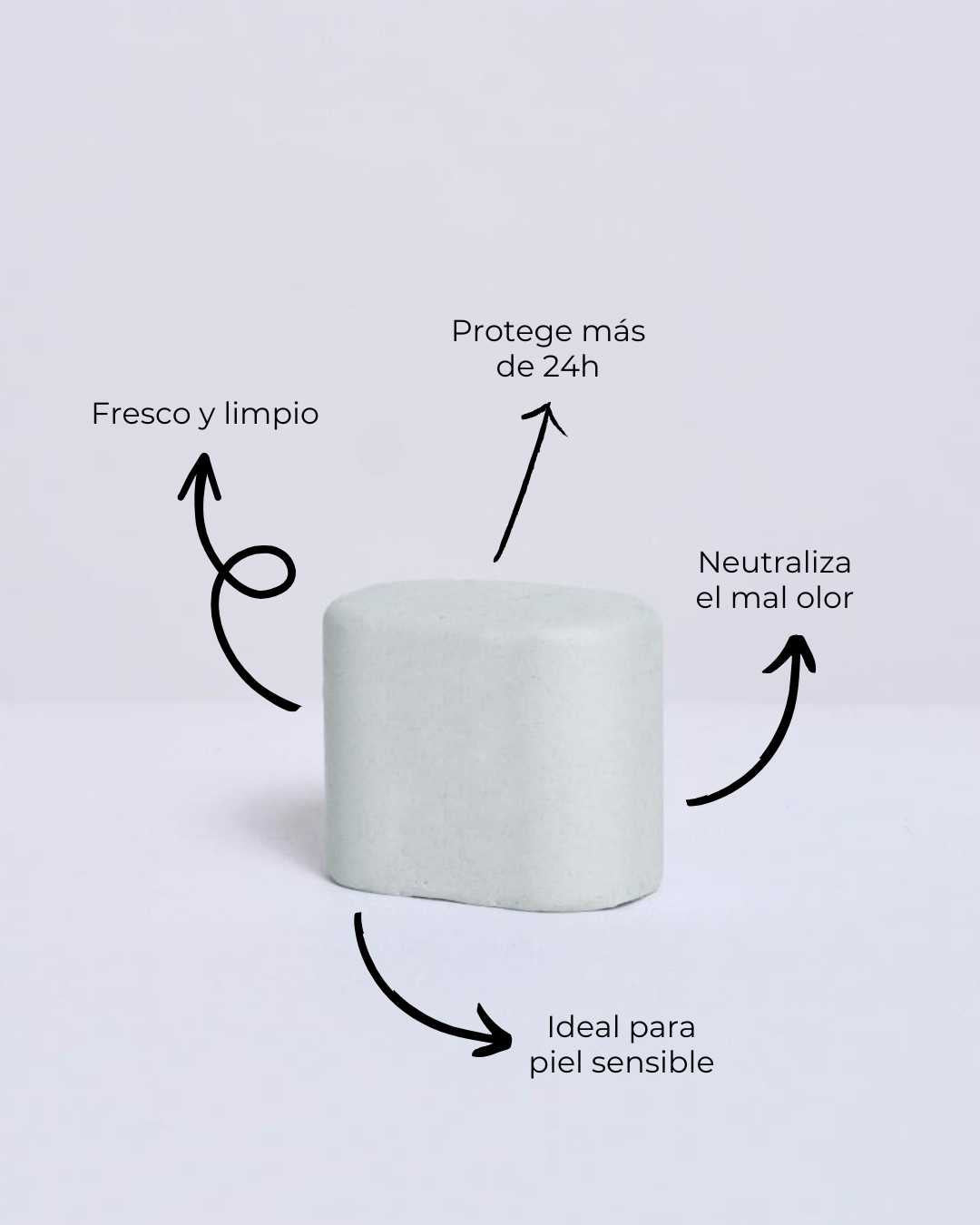 Desodorante Sólido ECO Piel Sensible SILVER SEA