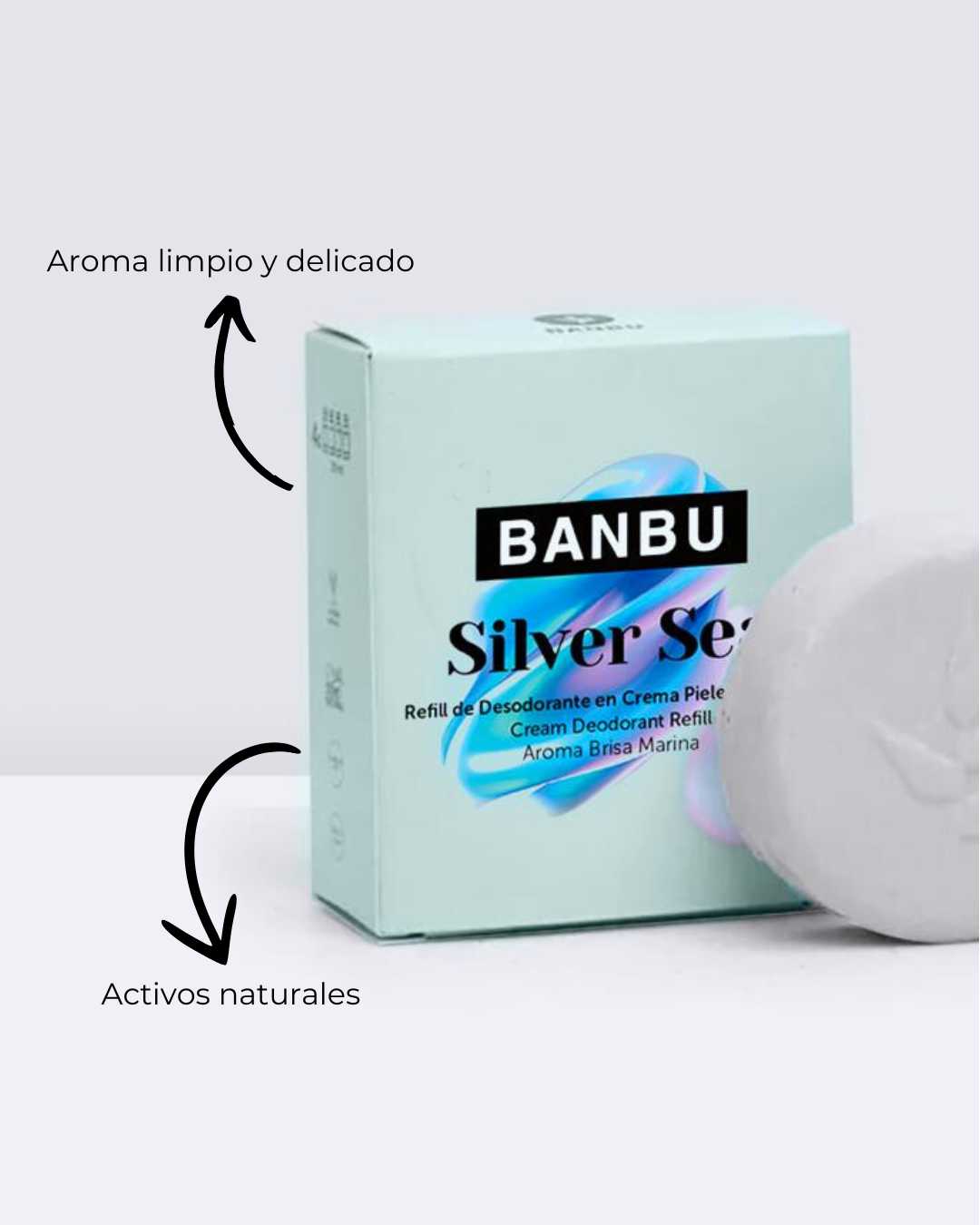 Refill Desodorante Crema ECO Piel Sensible SILVER SEA