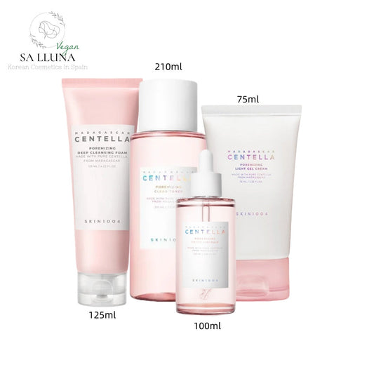 Pack SKIN1004 Centella Poremizing – Rutina Completa para Minimizar Poros y Purificar la Piel (4 productos)
