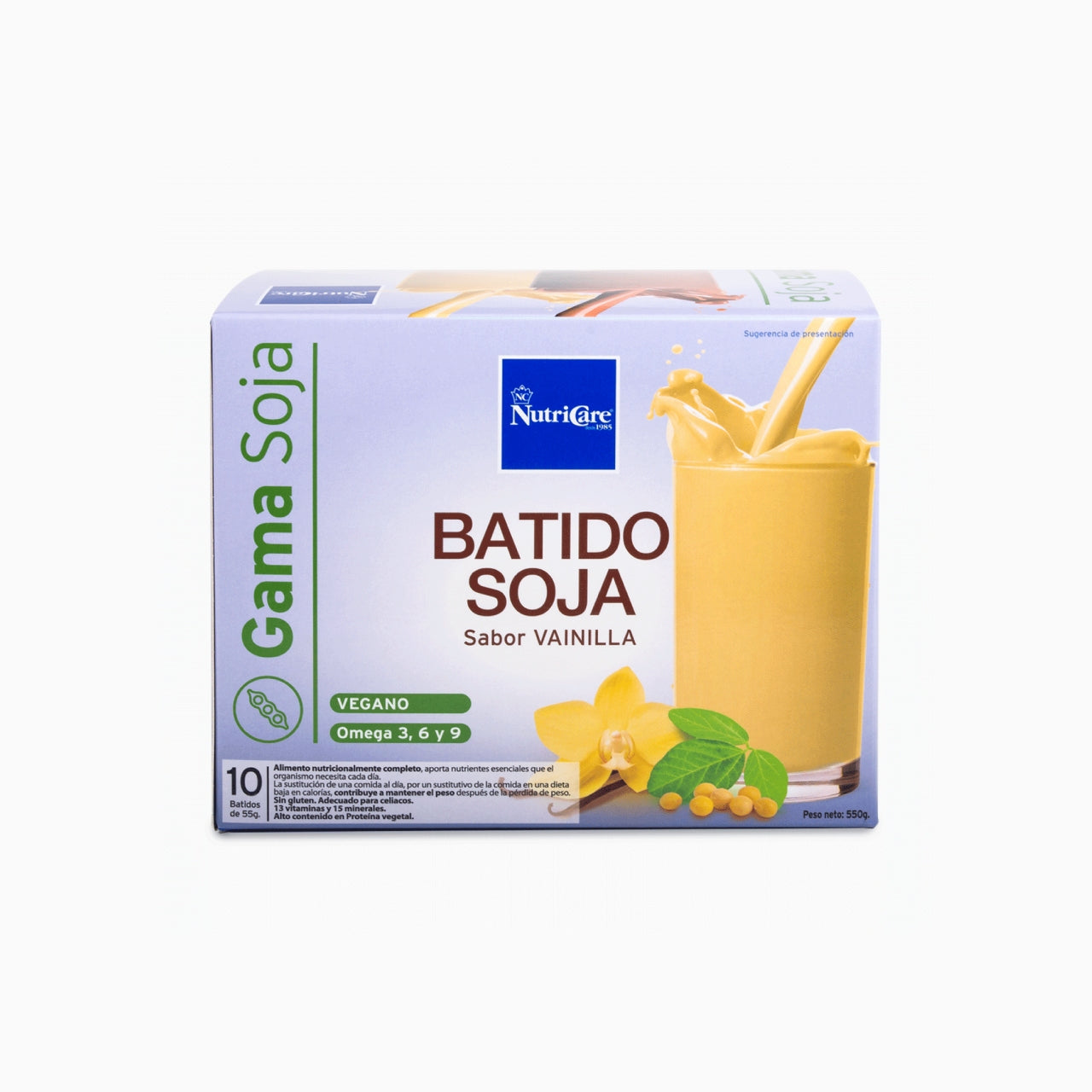Batido de Soja sabor Vainilla