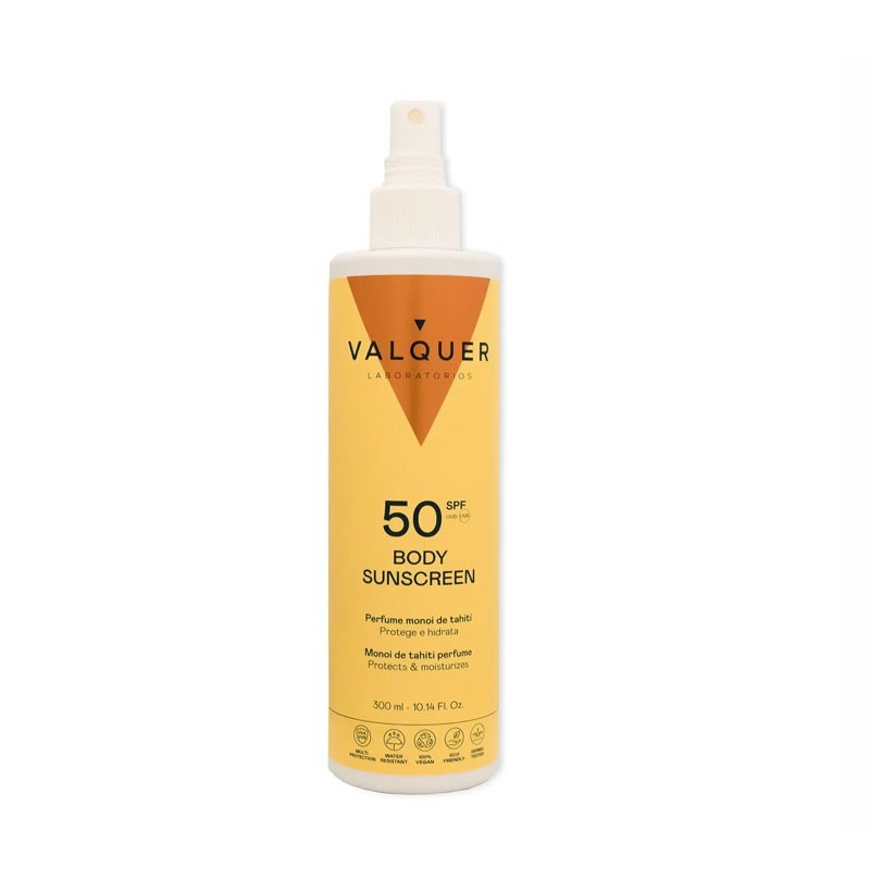 Valquer - Crème solaire corporelle SPF50 300 ml