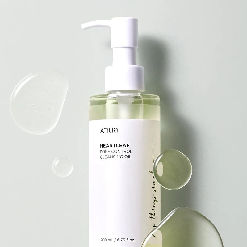 Anua Heartleaf Aceite Desmaquillante y Limpiador de Poros – Limpieza Suave para Piel Sensible 200ml
