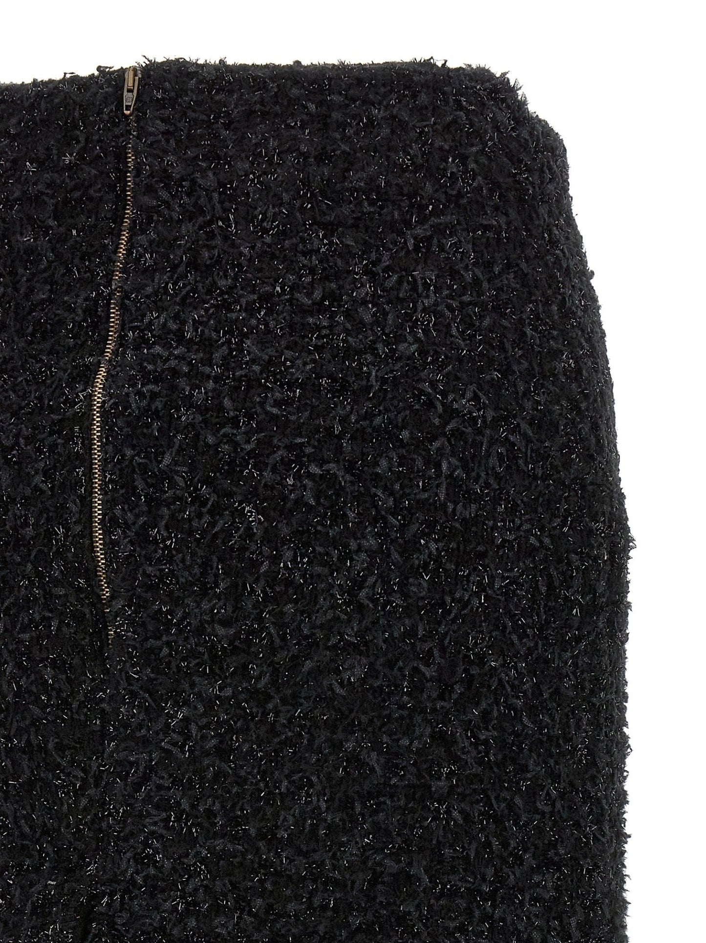 Balenciaga Black Cotton Midi Skirt - HBPS Beauty & Fashion
