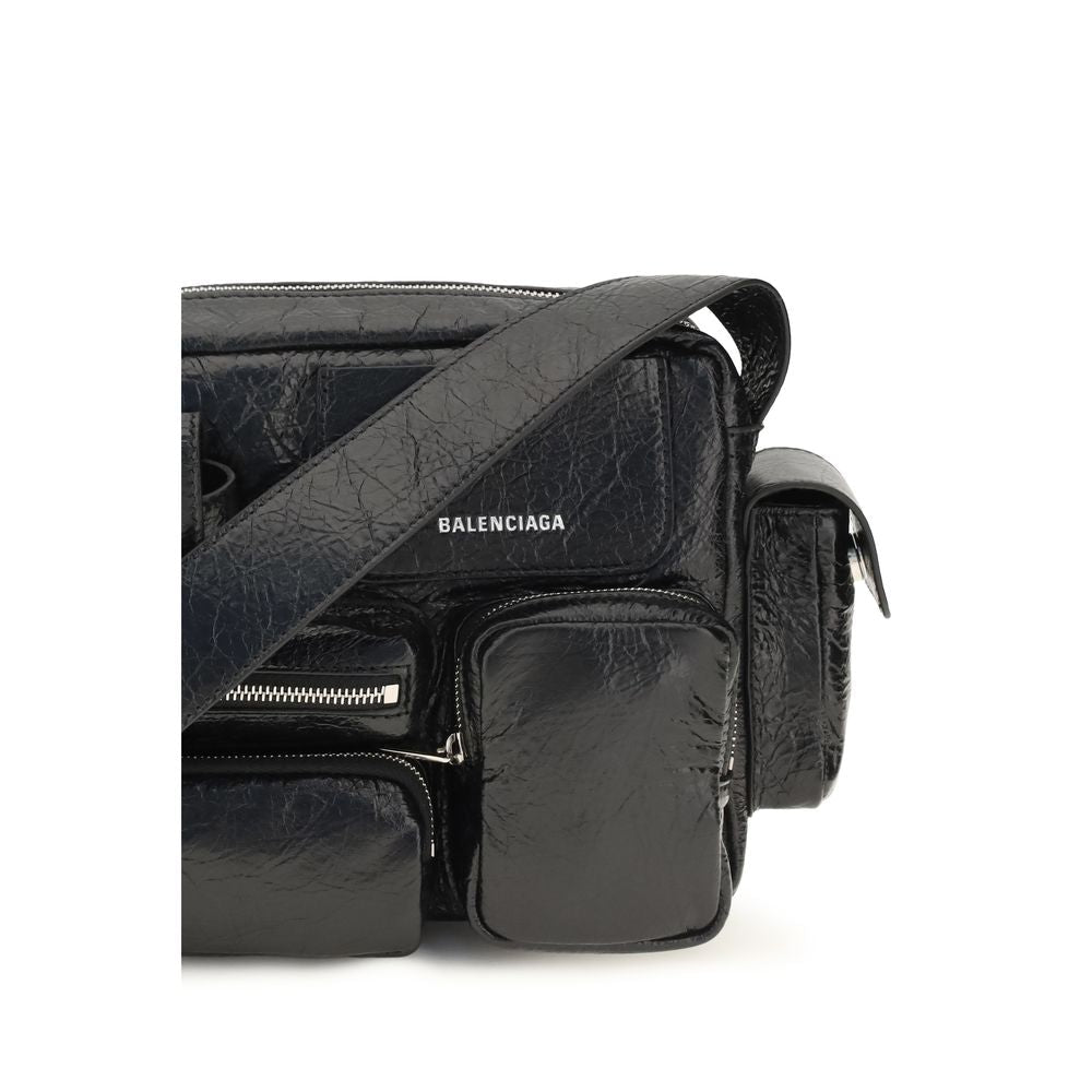 Balenciaga Black Lamb Ovis Aries Shoulder Bag - HBPS Beauty & Fashion