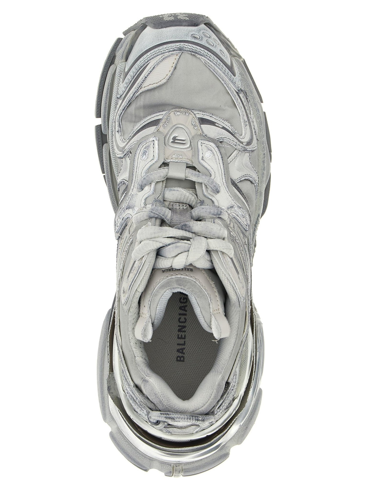 Balenciaga Gray Polyethylene Athletic Sneakers - HBPS Beauty & Fashion