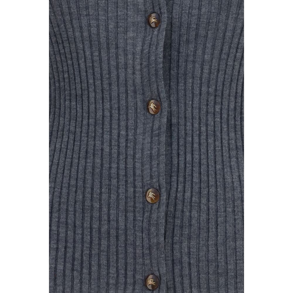 Burberry Gray Cashmere Cardigan - HBPS Beauty & Fashion