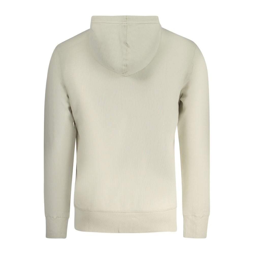 Calvin Klein Beige Cotton Men's Hoodie - HBPS Beauty & Fashion