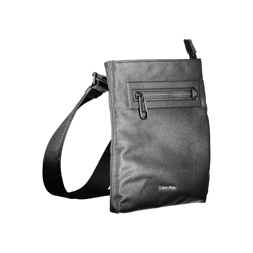 Calvin Klein Black Polyester Men's Shoulder Bag - HBPS Beauty & Fashion
