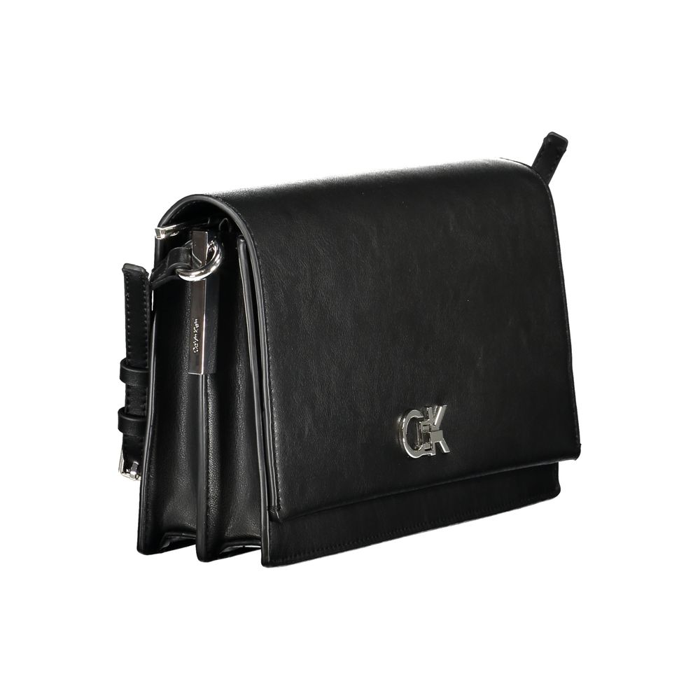 Calvin Klein Black Polyester Women's Bag - HBPS Beauty & Fashion