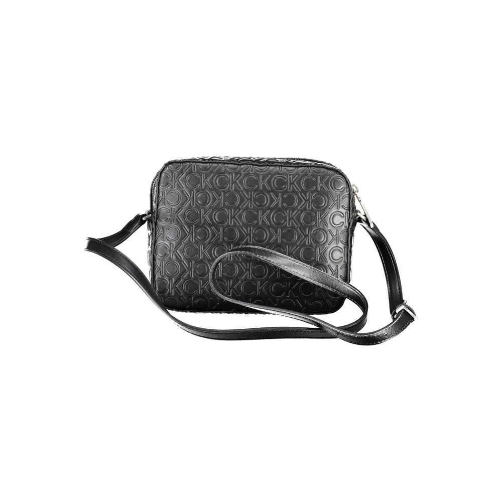 Calvin Klein Black Polyester Women's Shoulder Bag - HBPS Beauty & Fashion