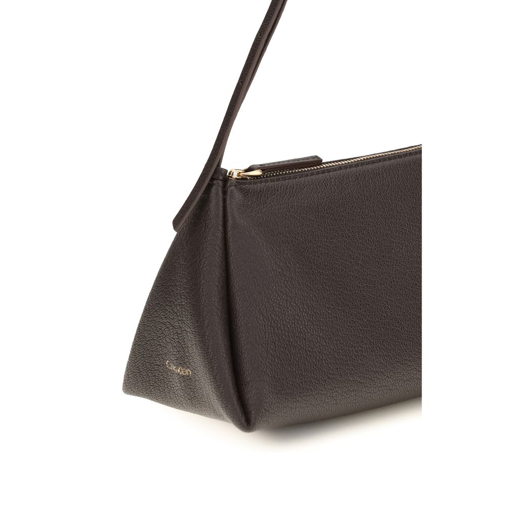 Calvin Klein Brown Calf Leather Bos Taurus Handbag - HBPS Beauty & Fashion