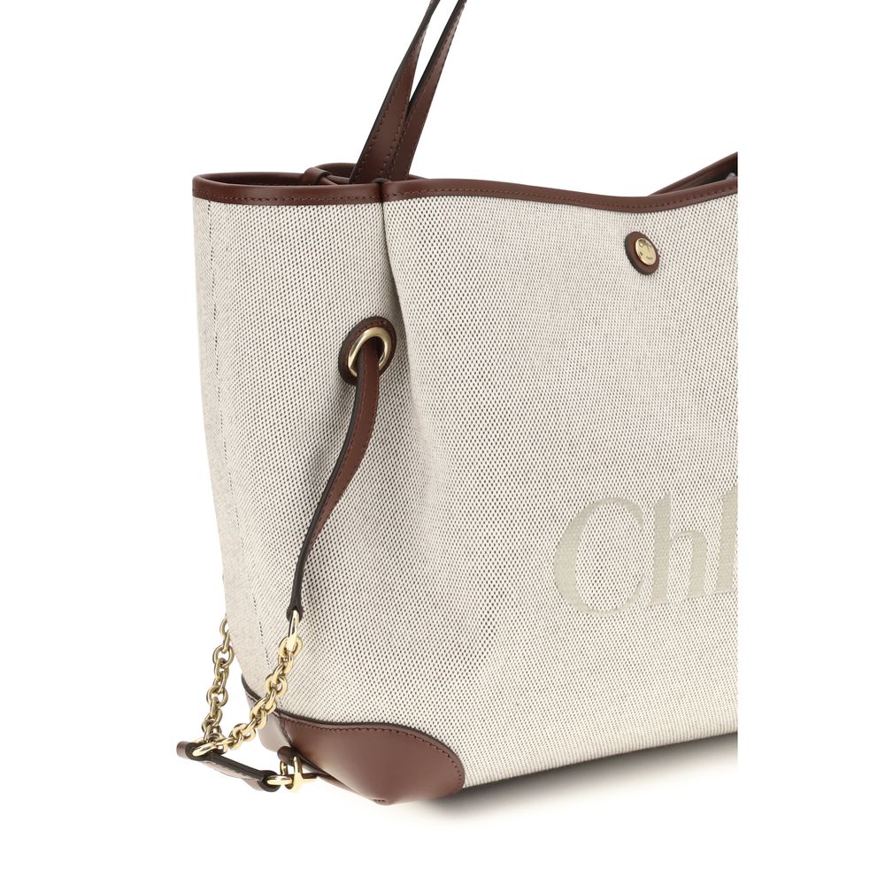 Chloé Beige Cotton Shoulder Bag - HBPS Beauty & Fashion