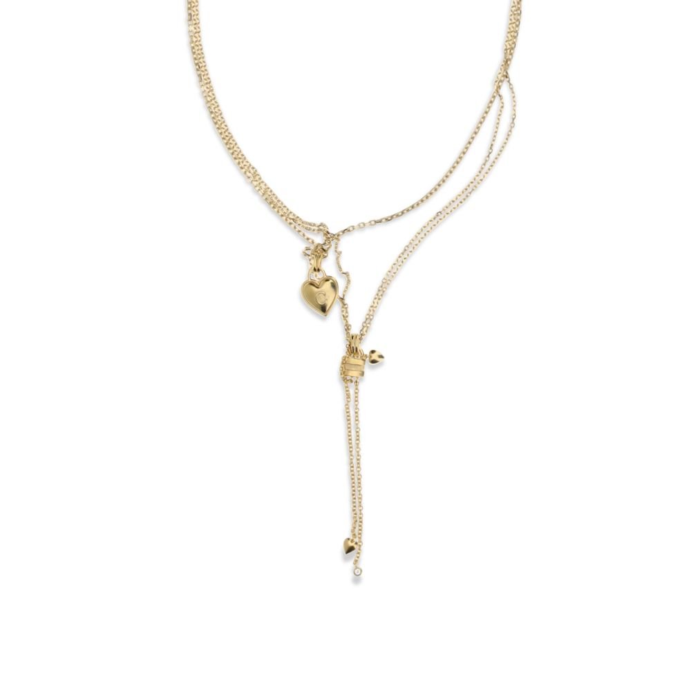 Chloé Gold Brass Necklace - HBPS Beauty & Fashion