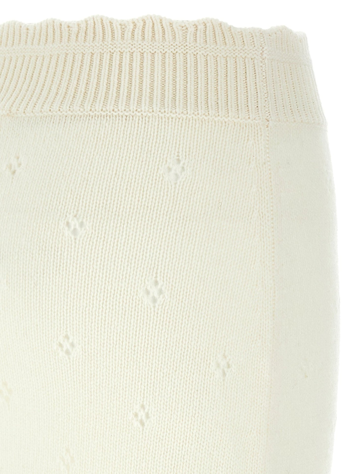 Chloé White Wool Long Skirt - HBPS Beauty & Fashion