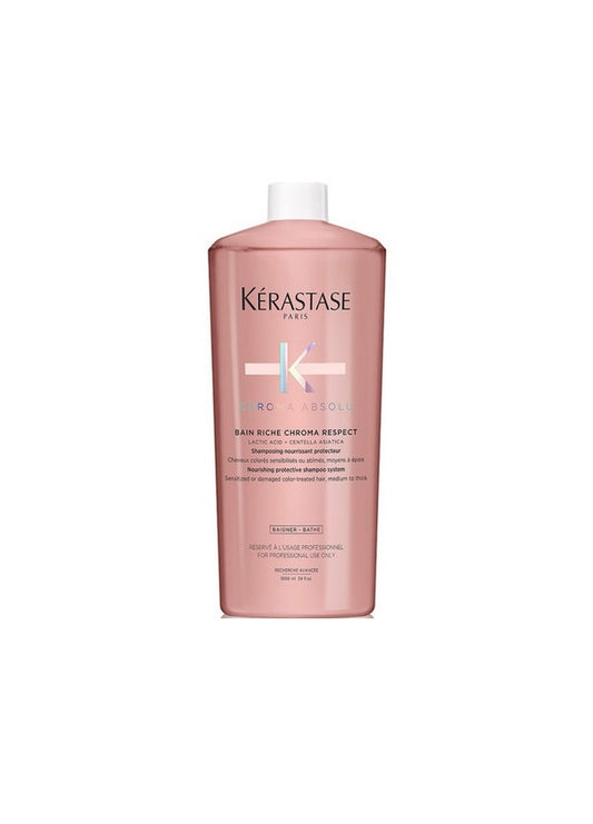 Kerastase Chroma Absolu Bain Riche Chroma Respect Champú Protector Nutritivo 1000 ml