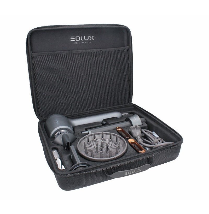 Coffret Sèche-cheveux Ionique Professionnel Eolux EX04 Plus – Tout-en-Un Magnétique | HBPS Beauty - HBPS Beauty & Fashion