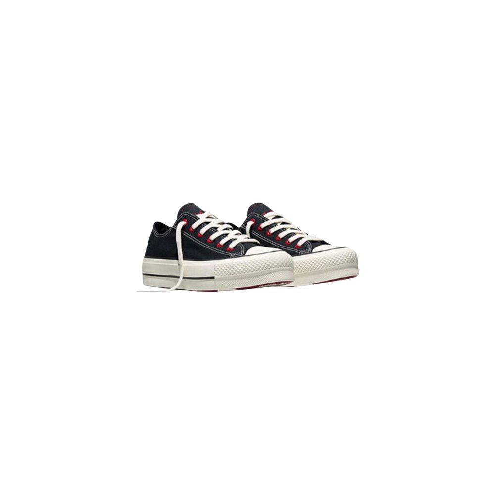Converse Black Fabric Platform Sneakers - HBPS Beauty & Fashion