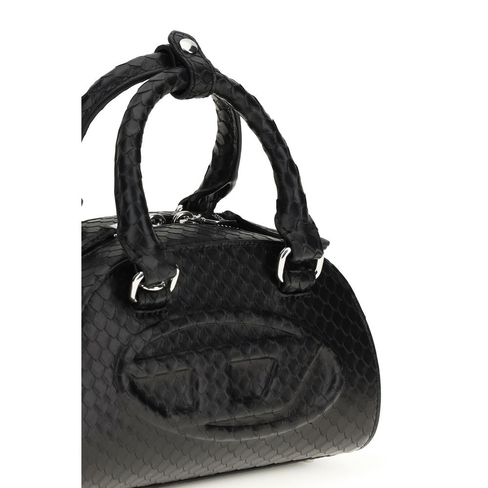 Diesel Black Calf Leather Bos Taurus Handbag - HBPS Beauty & Fashion