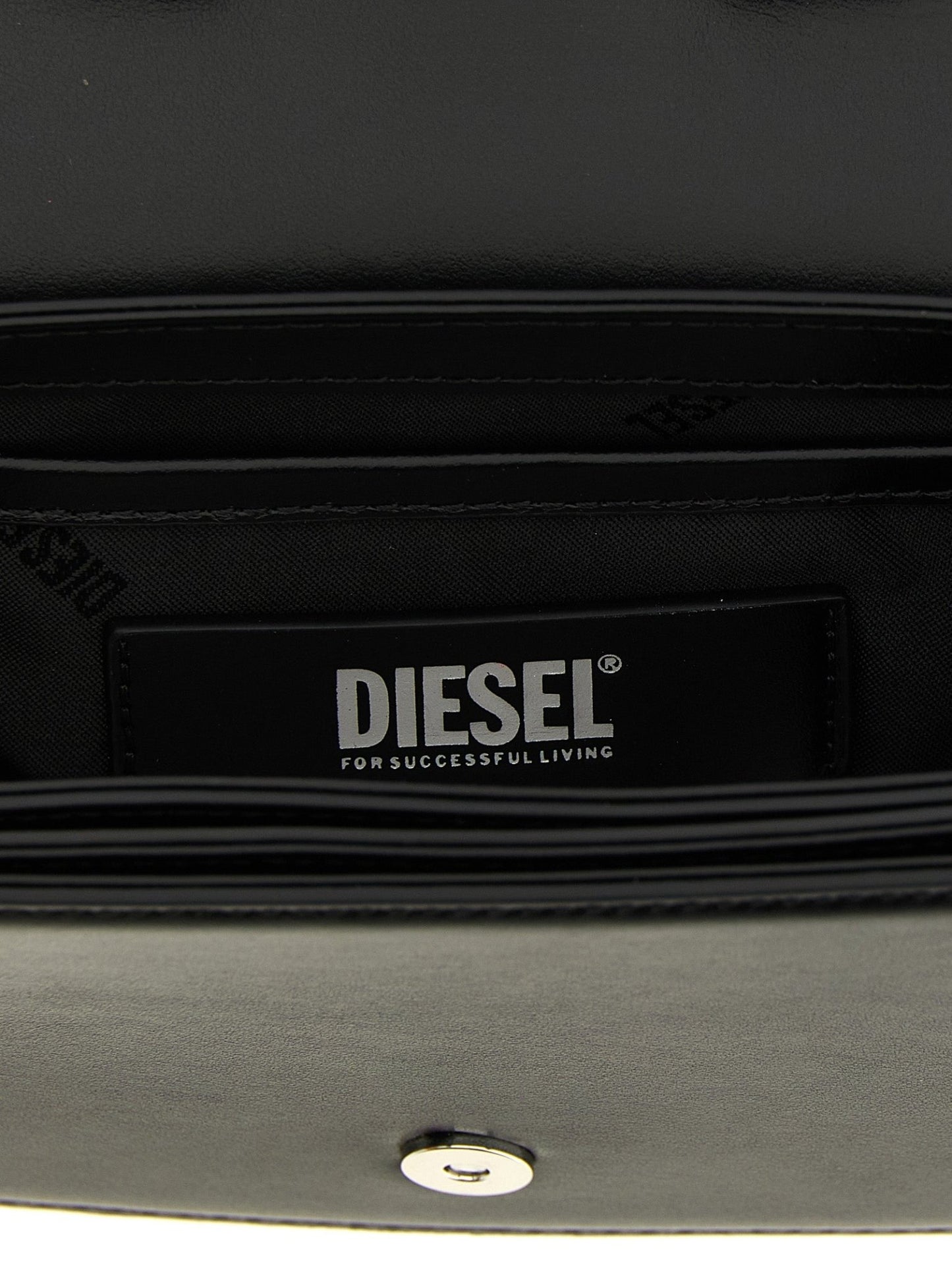 Diesel Black Cowhide Shoulder Bag - HBPS Beauty & Fashion