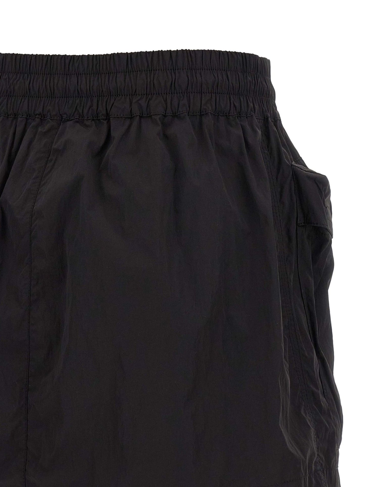 Diesel Black Polyamide Long Skirt - HBPS Beauty & Fashion
