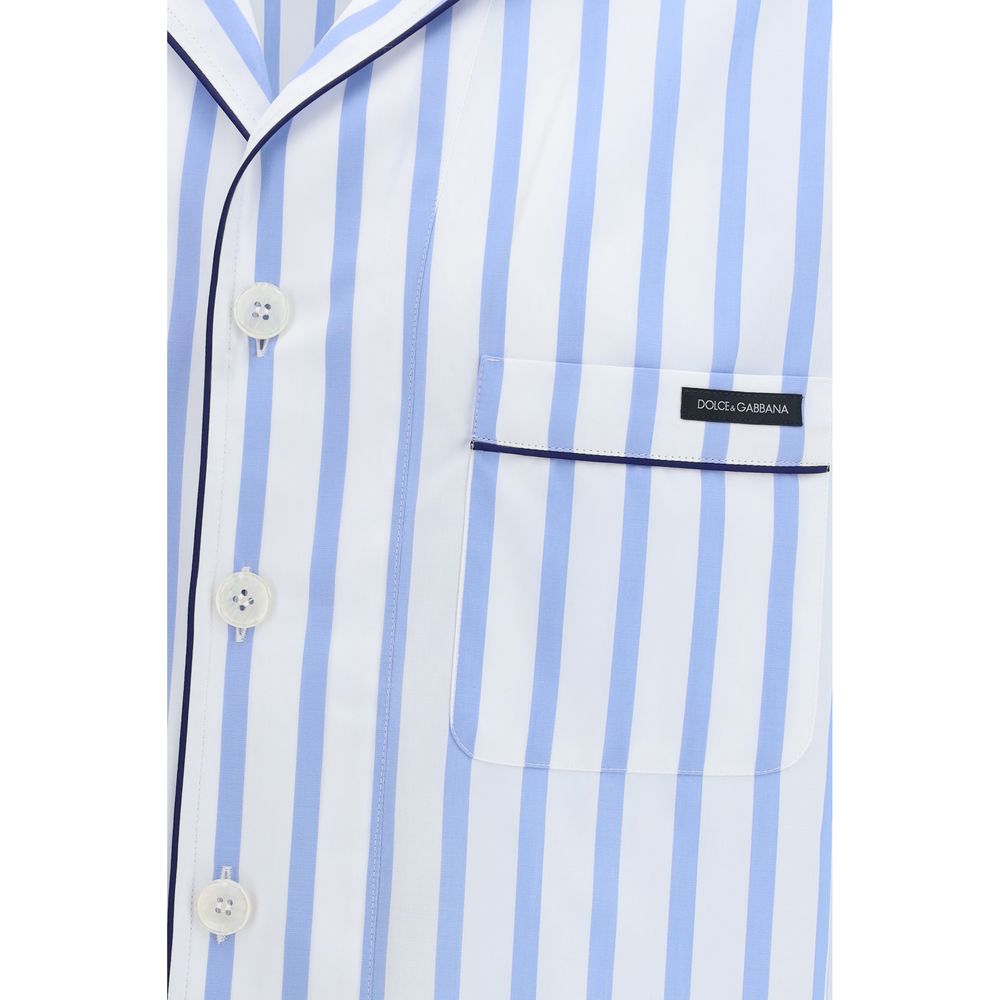 Dolce & Gabbana Multicolor Cotton Pattern Shirt - HBPS Beauty & Fashion