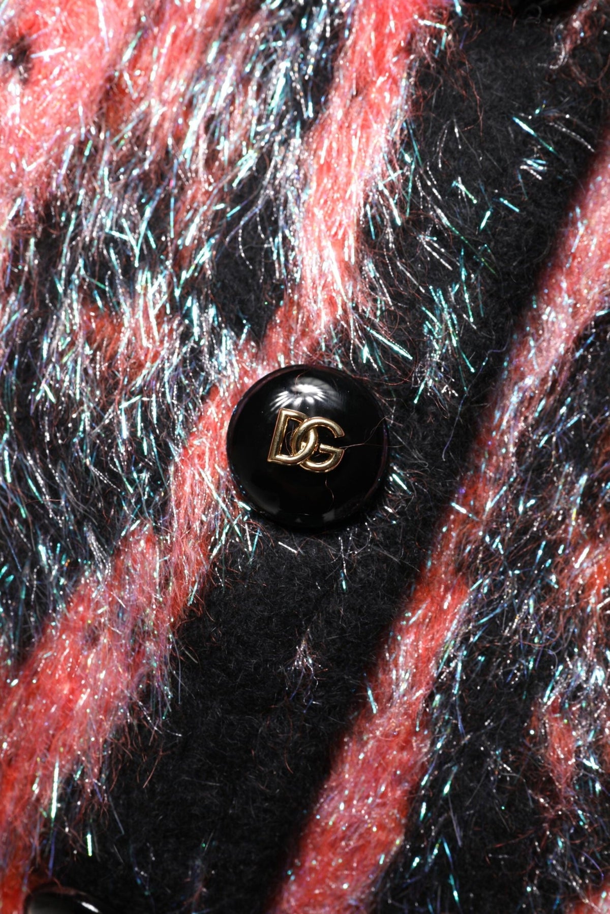 Dolce & Gabbana Red Mohair Wool Button Down Cardigan Sweater - HBPS Beauty & Fashion