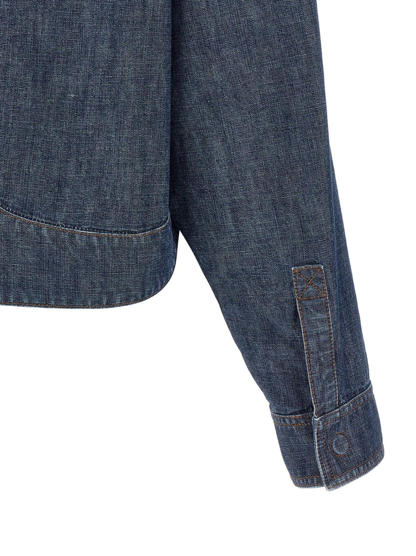 Fendi Blue Cotton Denim Jacket - HBPS Beauty & Fashion