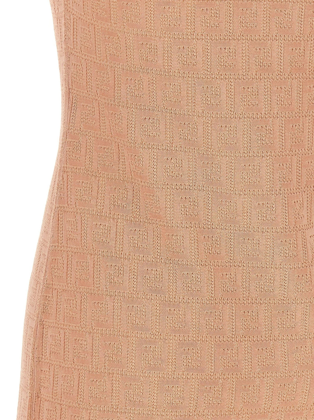 Fendi Multicolor Cotton Short Dress - HBPS Beauty & Fashion