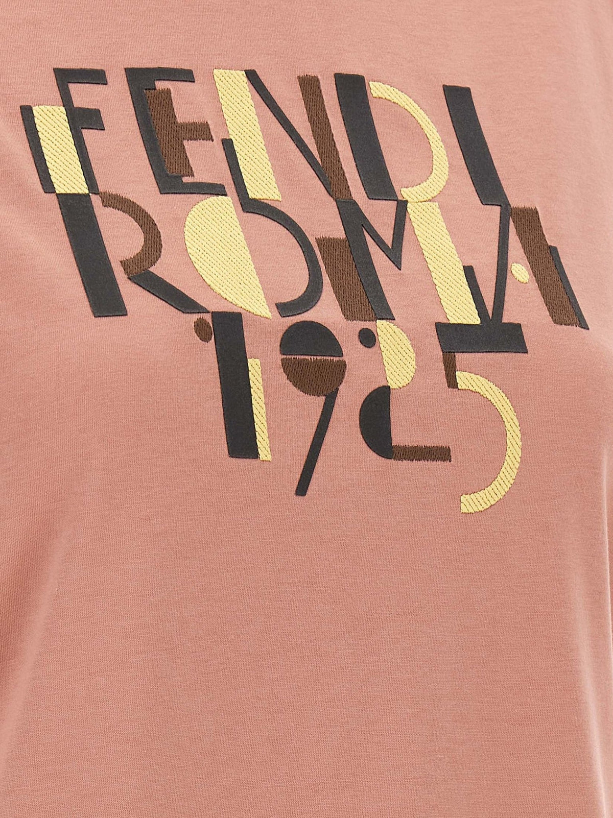 Fendi Multicolor Cotton T-Shirt - HBPS Beauty & Fashion