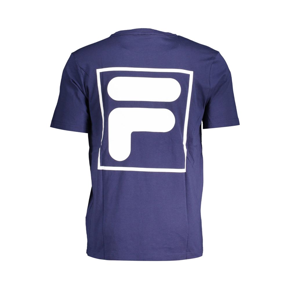 Fila Blue Cotton Men T-Shirt - HBPS Beauty & Fashion