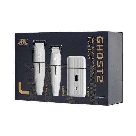 JRL Set Ghost 2 Onyx Blanc : Clipper + Trimmer + Rasoir by JRL