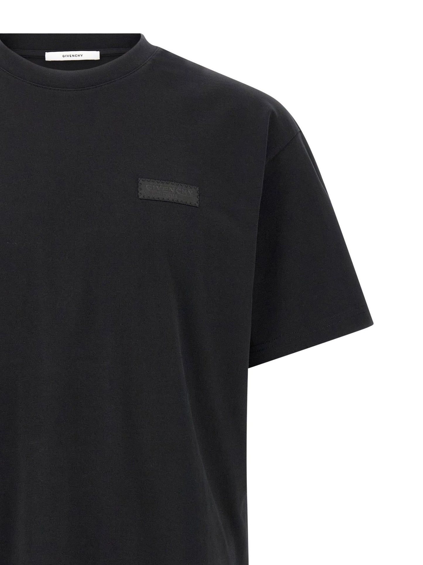 Givenchy Black Cotton T-Shirt - HBPS Beauty & Fashion