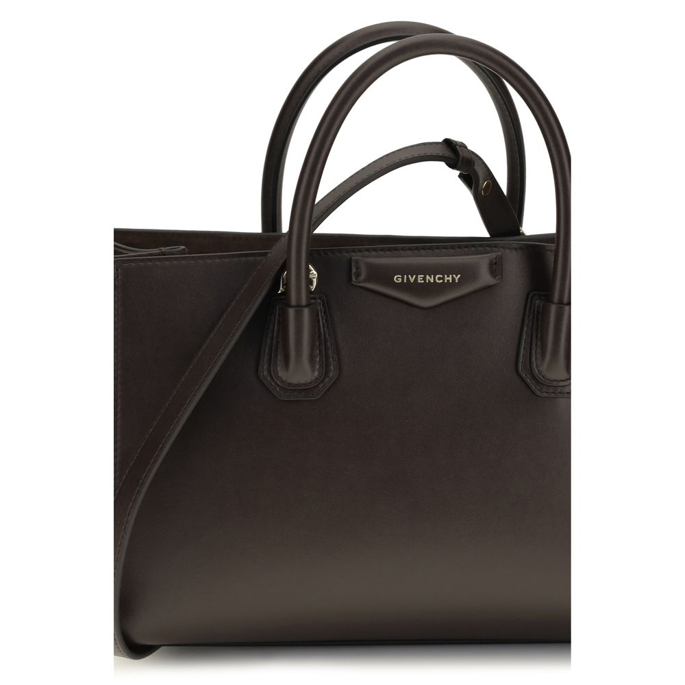 Givenchy Brown Calf Leather Bos Taurus Handbag - HBPS Beauty & Fashion