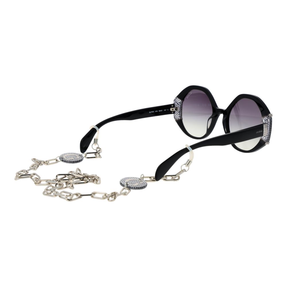 Guess Black Acetate Sunglasses - HBPS Beauty & Fashion