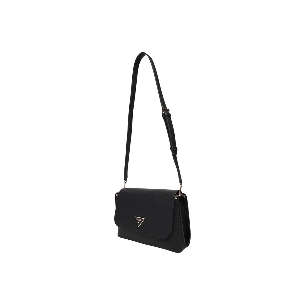 Guess Black Polyethylene Handbag - HBPS Beauty & Fashion