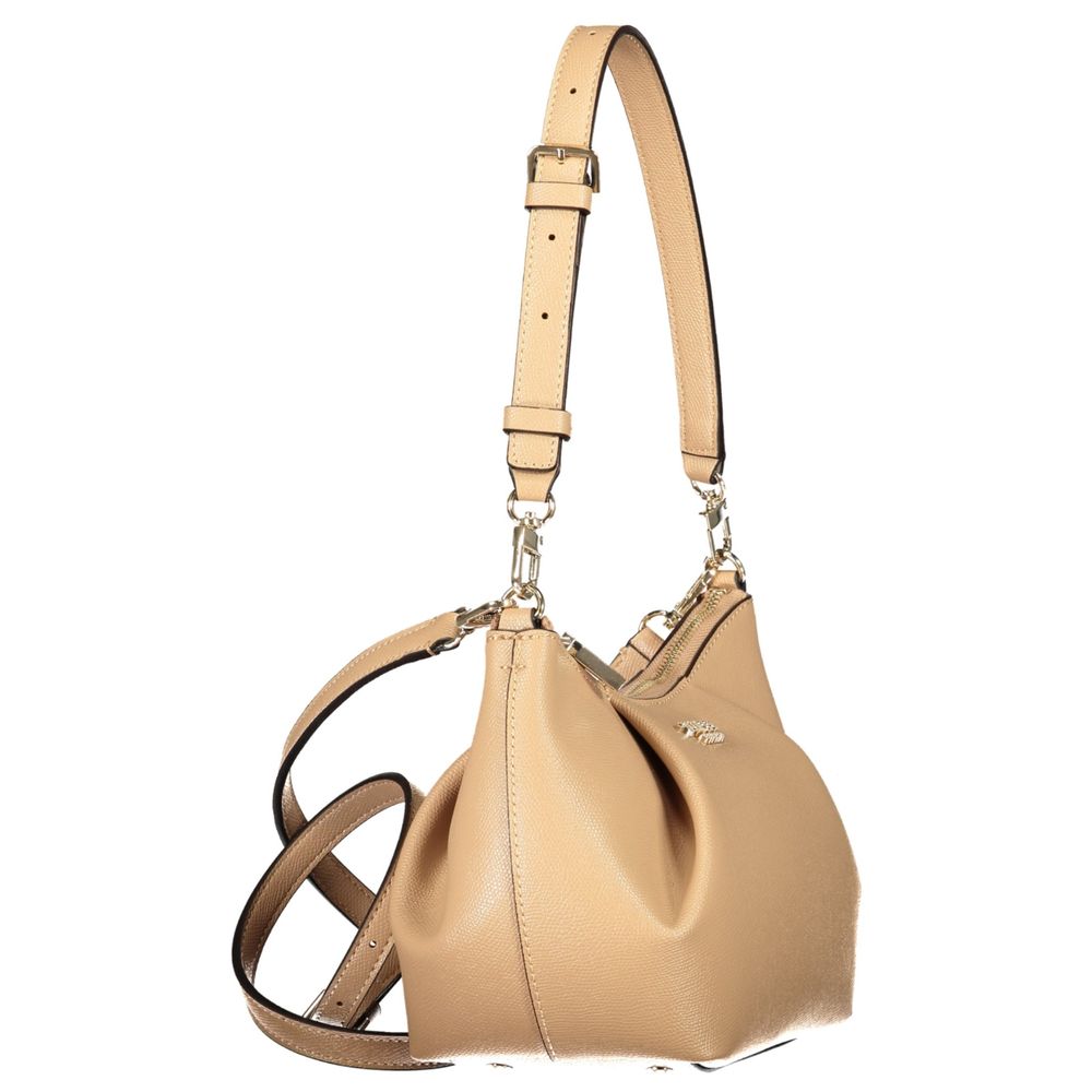 Guess Jeans Beige Polyurethane Women's Bag - HBPS Beauty & Fashion