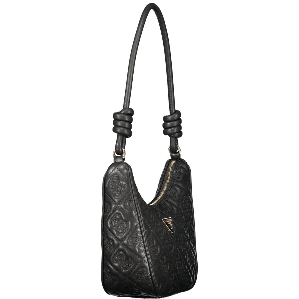 Guess Jeans Black Polyurethane Women Handbag - HBPS Beauty & Fashion