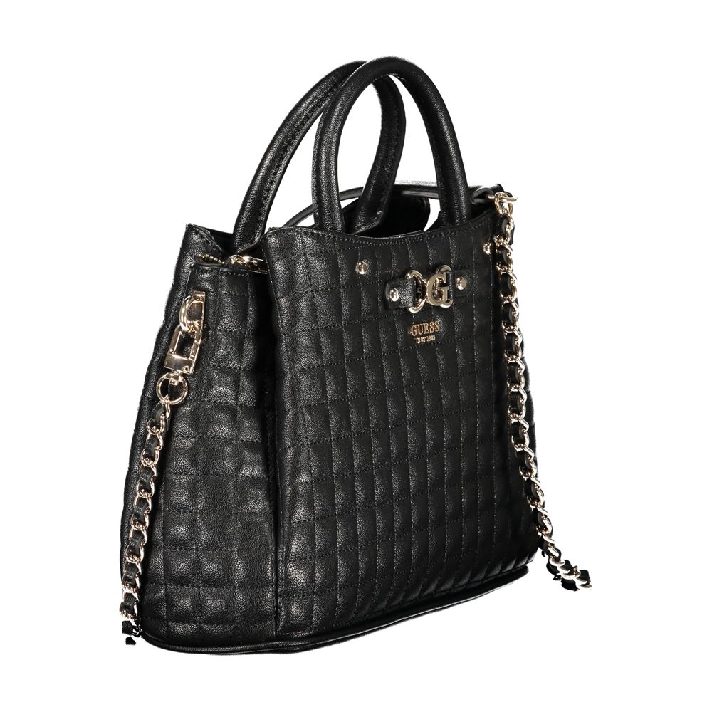 Guess Jeans Black Polyurethane Women Handbag - HBPS Beauty & Fashion