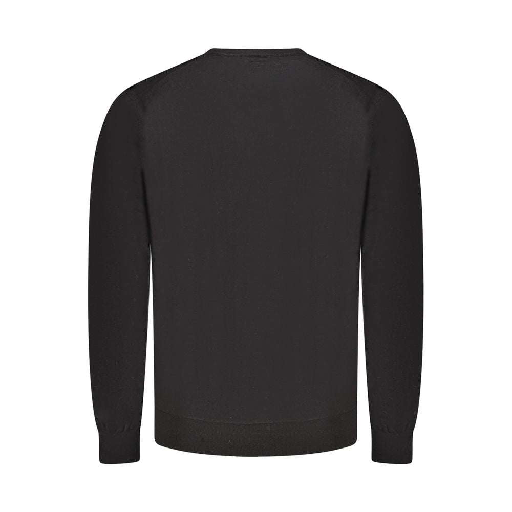 Guess Jeans Black Wool Mens Sweater - HBPS Beauty & Fashion